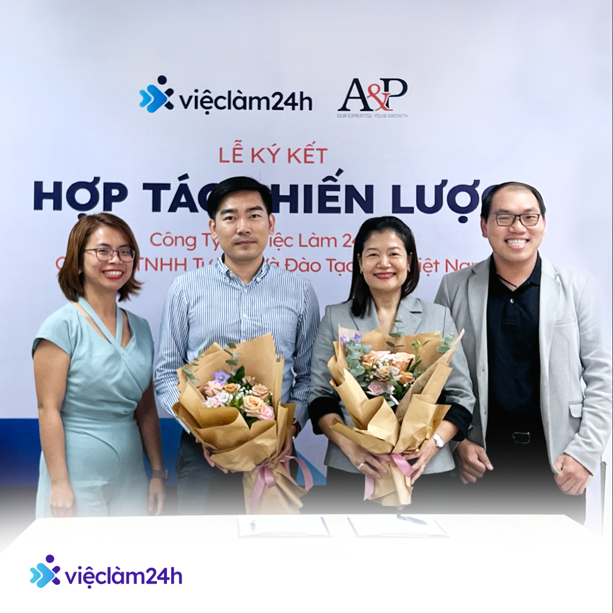 Việc làm 24h và A&P Việt Nam
